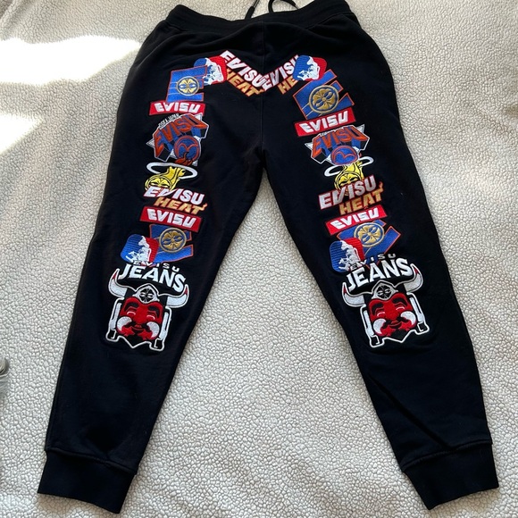 Evisu custom made graphic sweatpants size XL - Picture 1 of 5